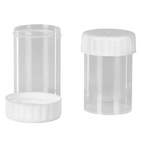 ServopraxUniversalgefäß mit Schraubdeckel | ∅: 40 mm | Höhe: 60 mm | Volumen: 60 mlDocMed GmbH